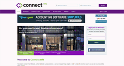 Desktop Screenshot of connectwm.com